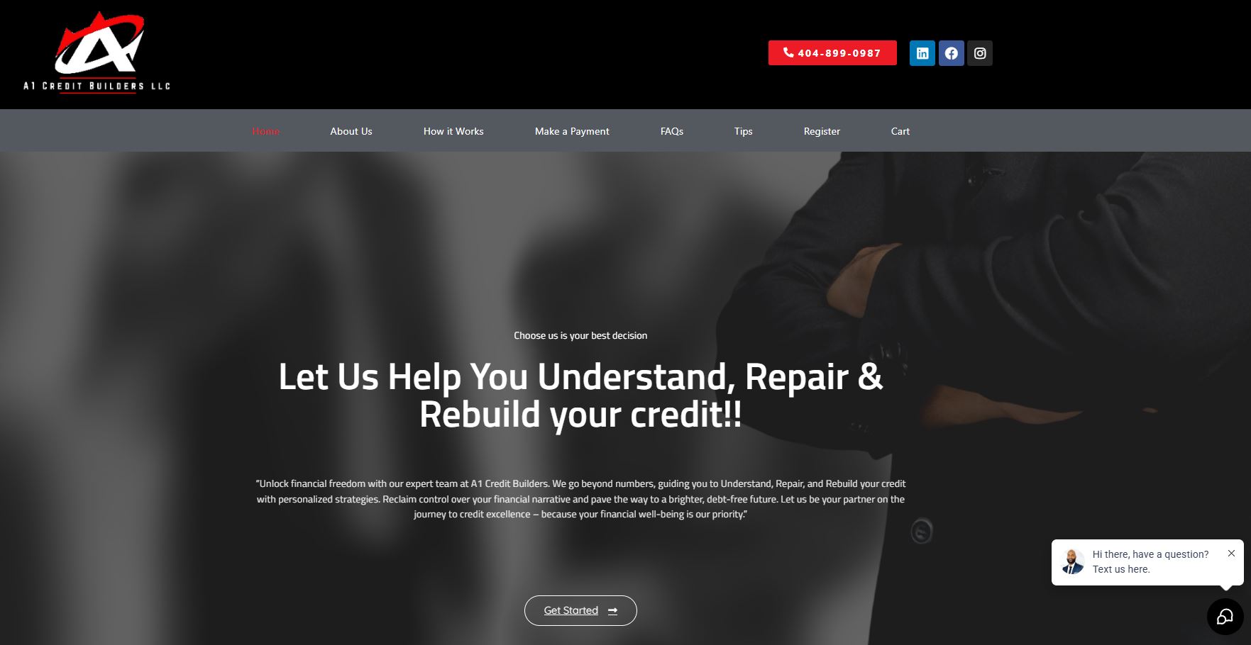 a1creditbuilders.com preview